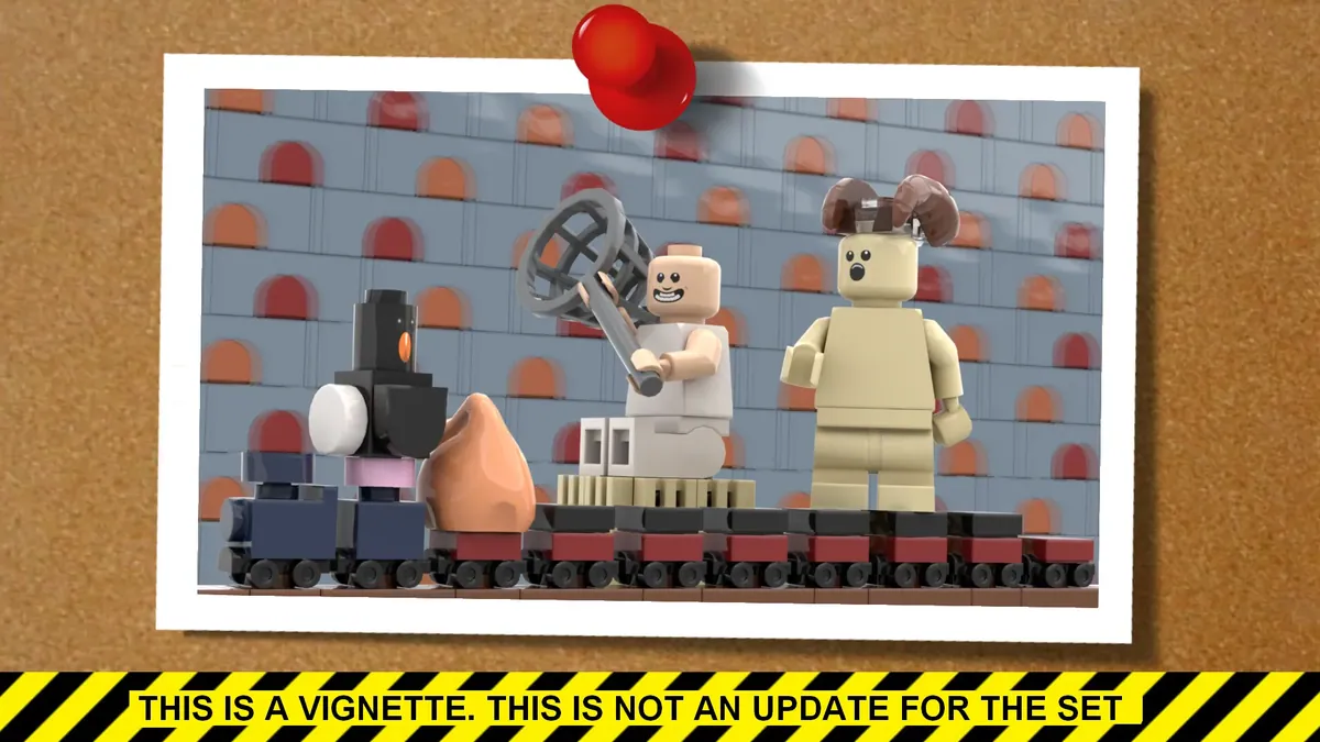 Lego ideas wallace and gromit sale