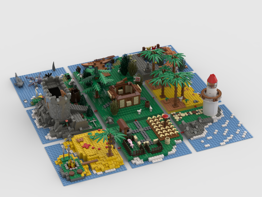 LEGO IDEAS - River Side Lodge