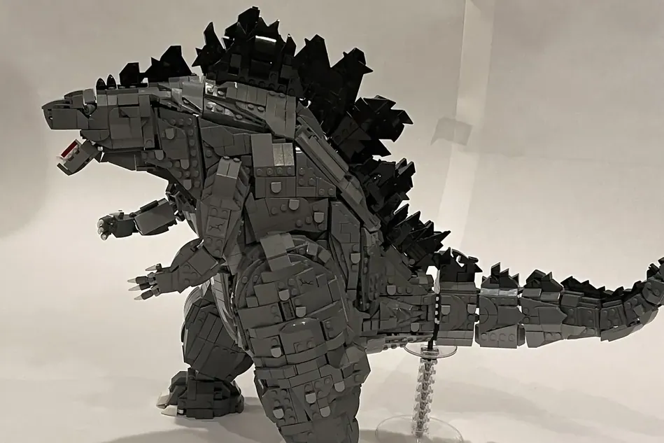 Lego space online godzilla