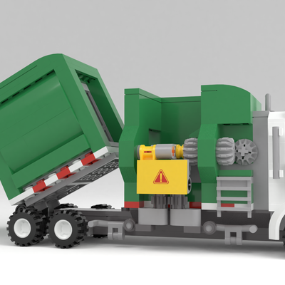 lego ideas garbage truck