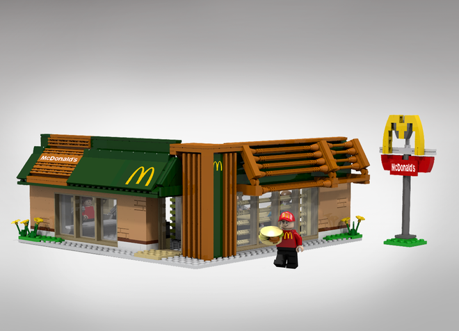 Lego deals fast food