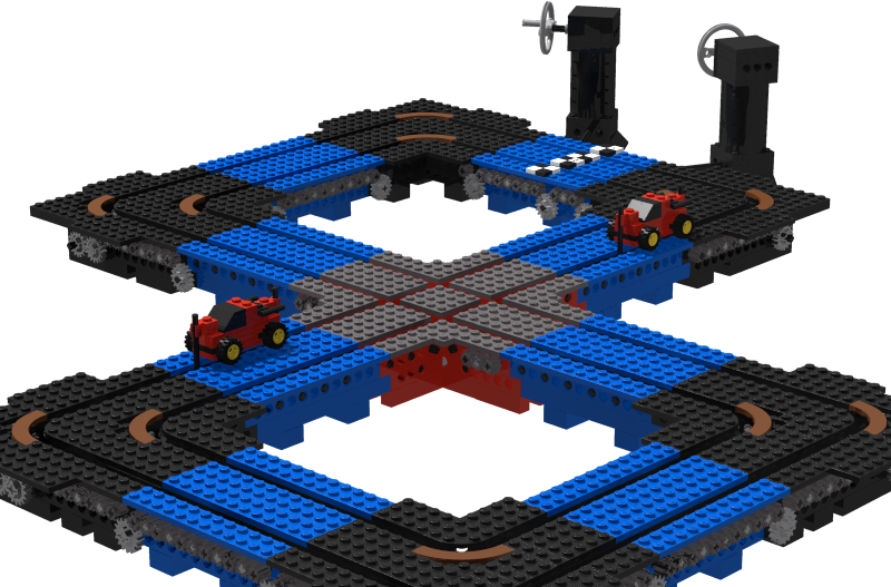 LEGO IDEAS Lego Slot Car Racers