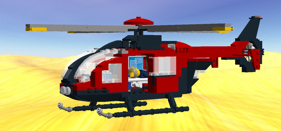 Lego best sale helicopter ideas