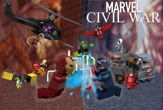 avengers lego civil war