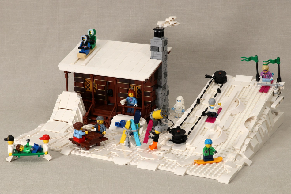 Lego cheap ski mountain