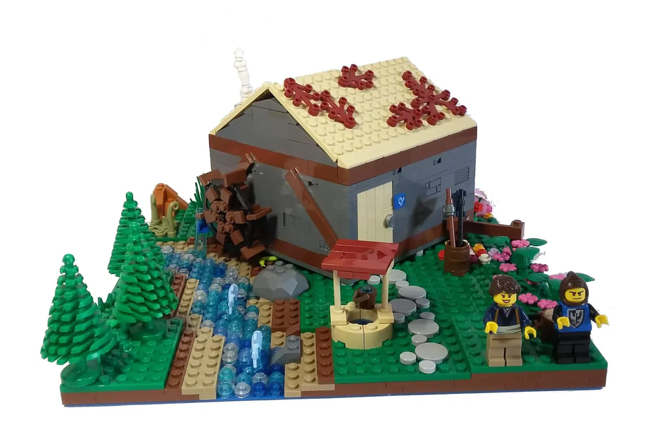 LEGO IDEAS Medieval Farmhouse and Surroundings