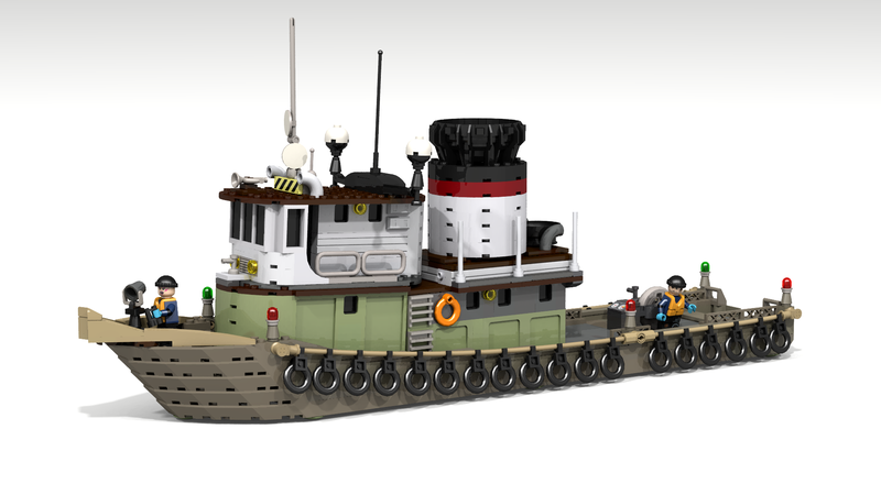 Lego Ideas Tug Boat