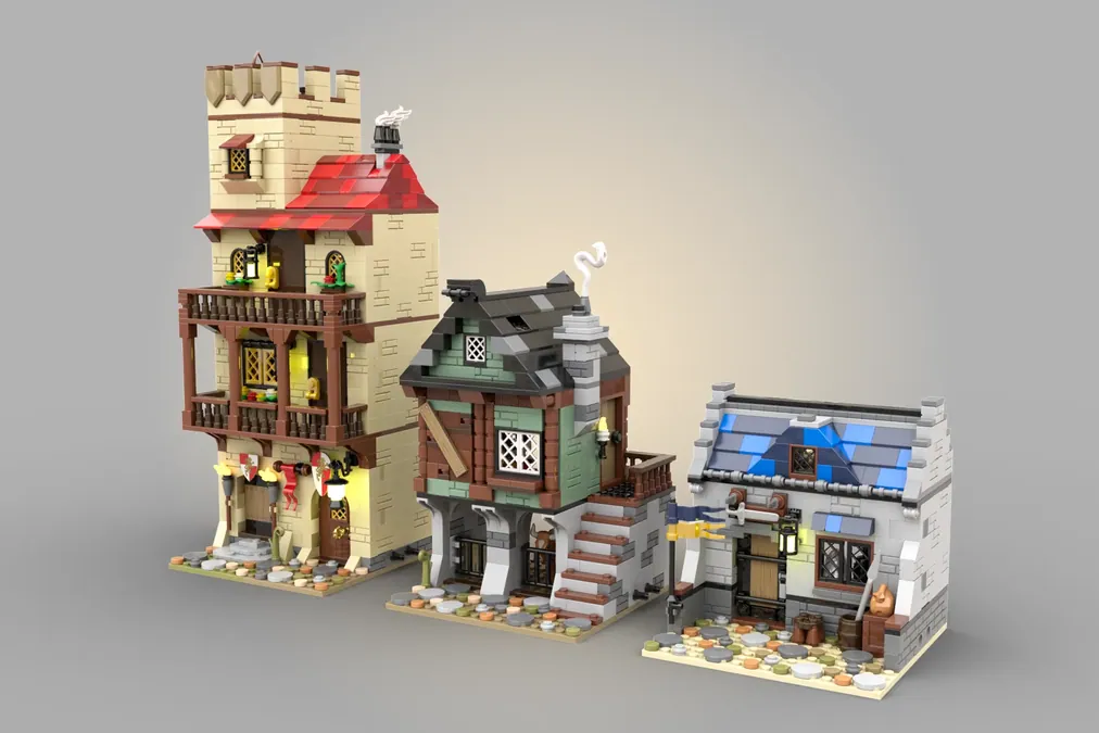 LEGO IDEAS - Medieval Customs House