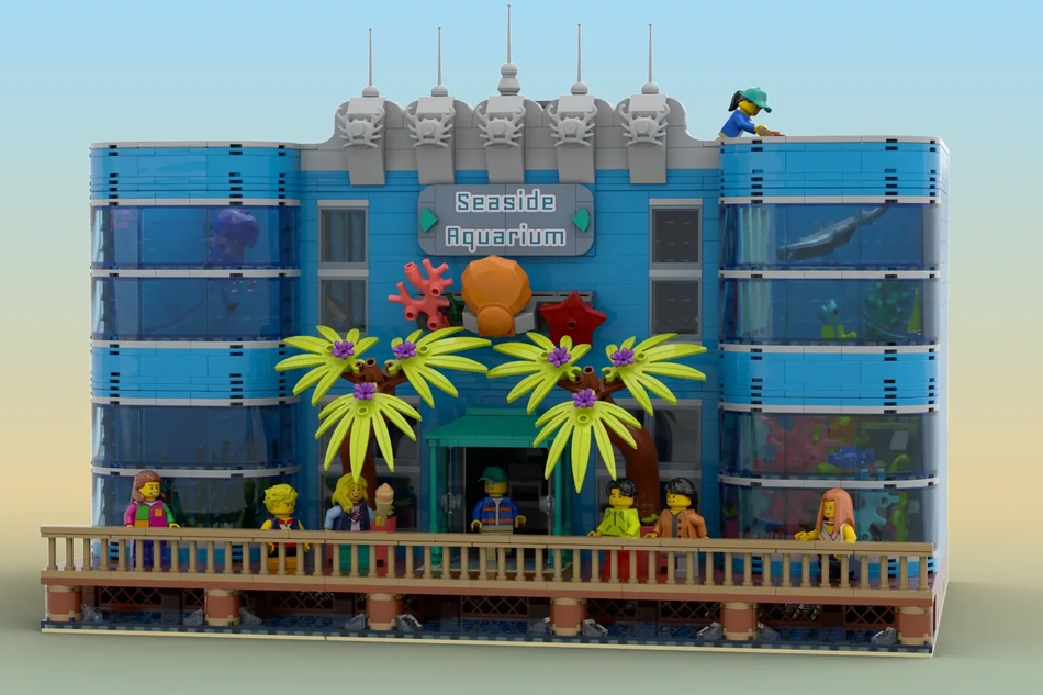 Lego ideas aquarium outlet