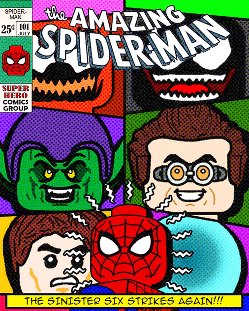 Lego spider man clearance sinister six