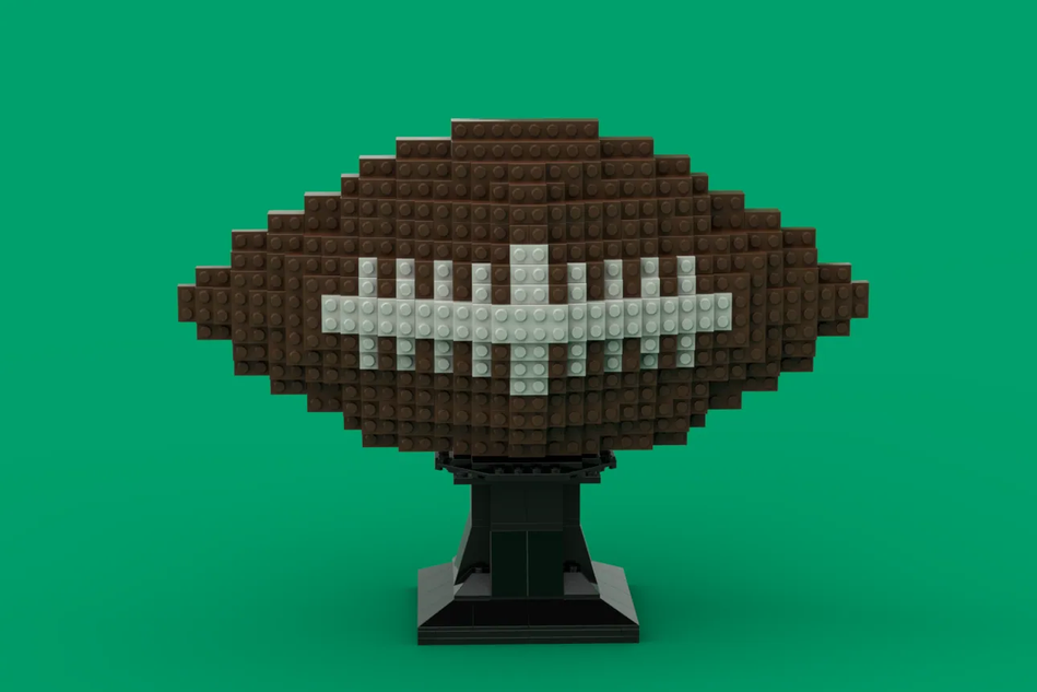 LEGO IDEAS American Football Ball