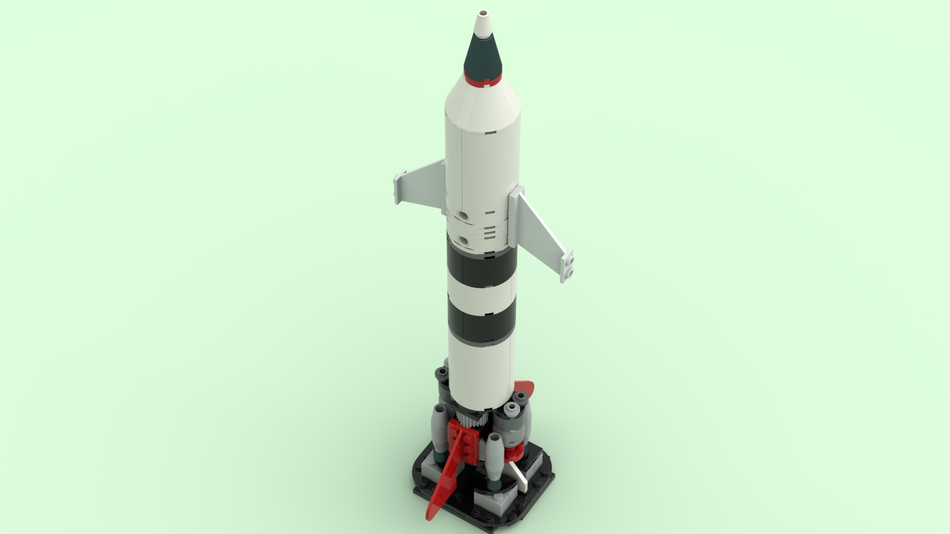 Lego store mini rocket