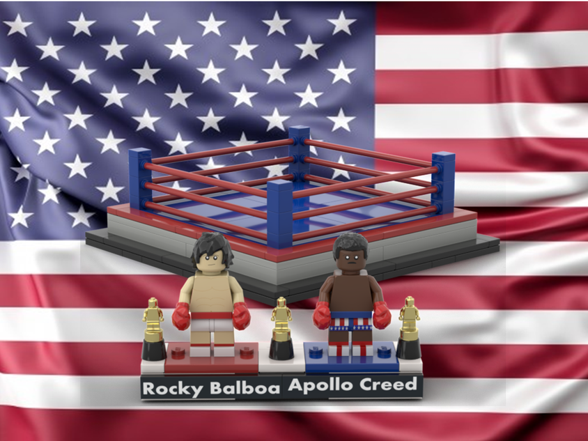 LEGO IDEAS Rocky against Apollo