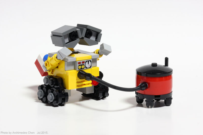 lego wall e moc