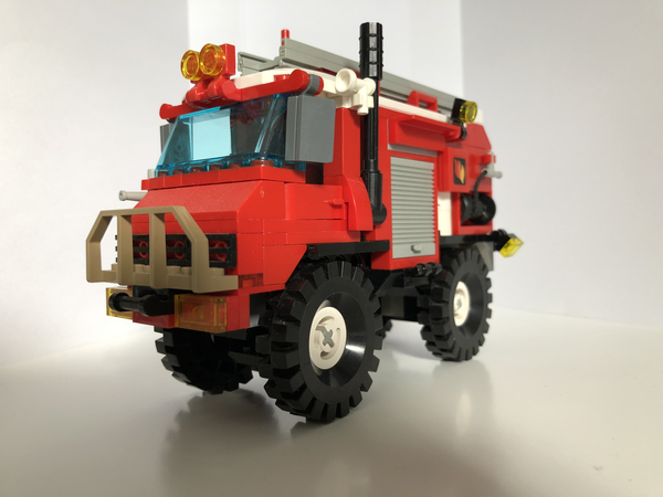 lego rescue truck