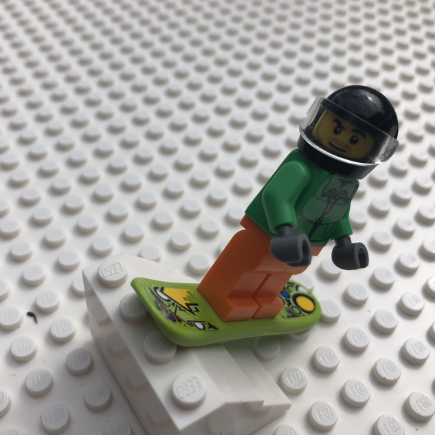 Lego snowboard hot sale