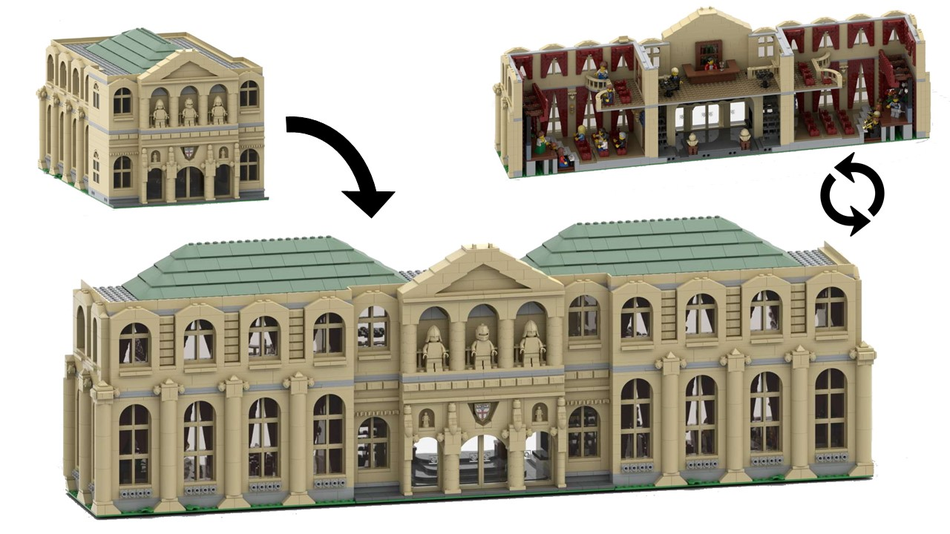 Lego creator hot sale opera house