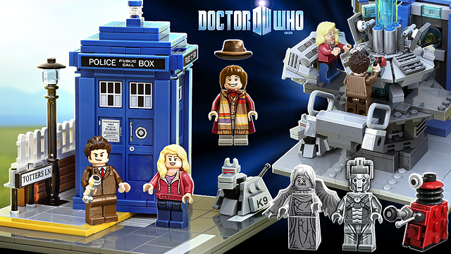 LEGO IDEAS Doctor Who And Companions