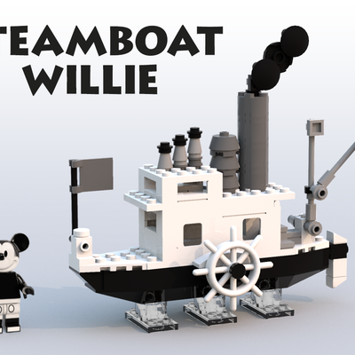 lego steamboat willie australia