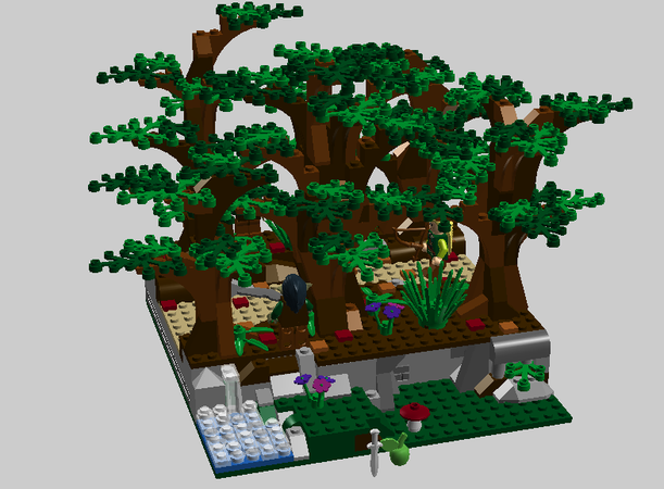 lego forest