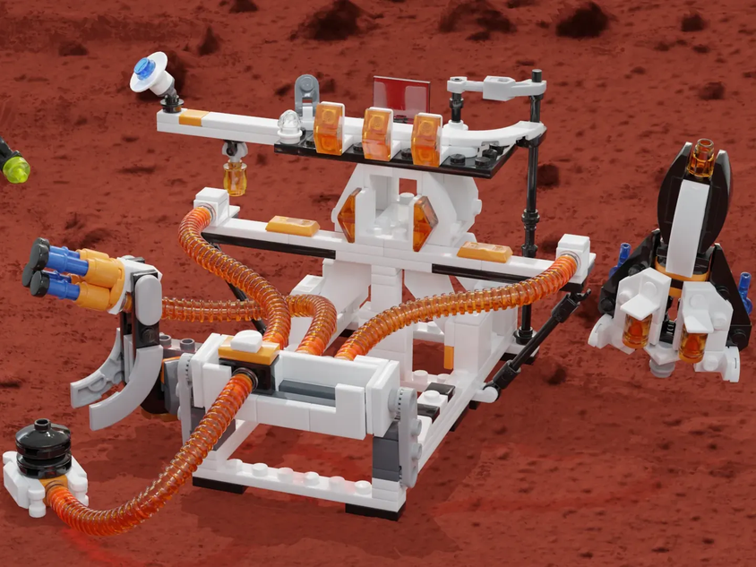 Lego mars mission discount base