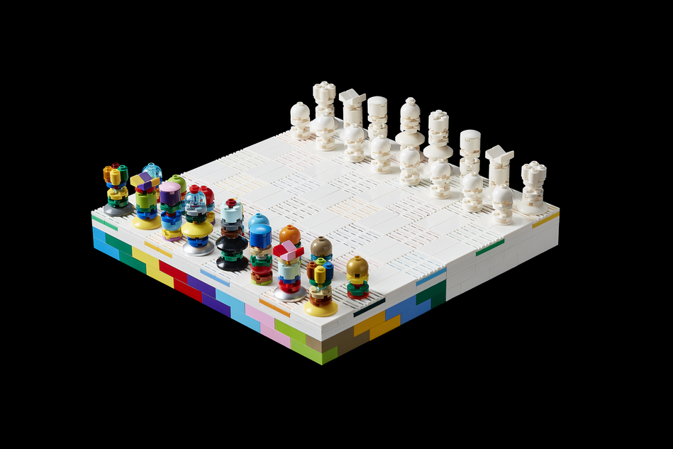 Lego chess shop set