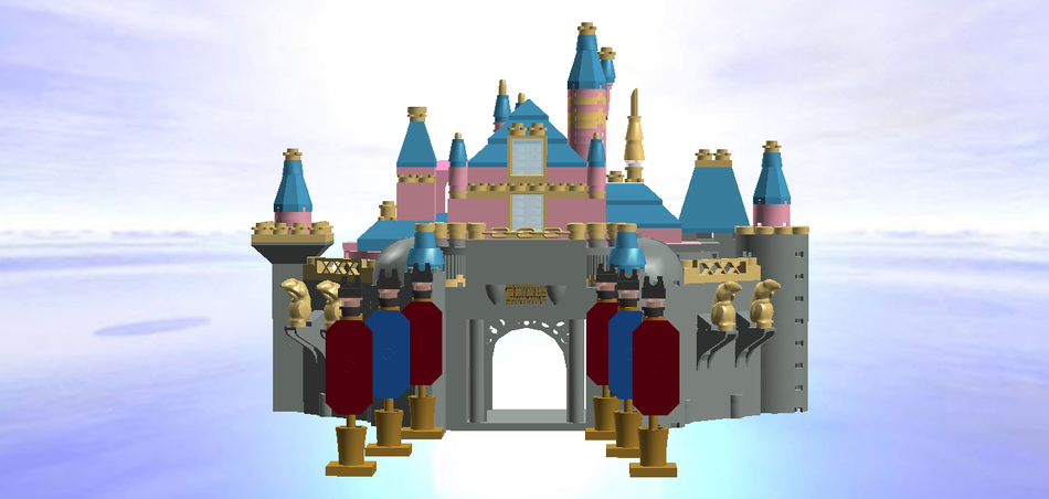 Lego sleeping beauty's hot sale castle