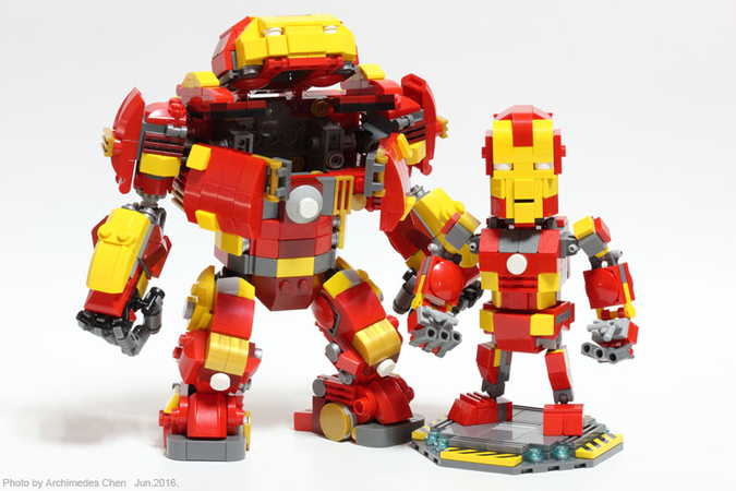 lego iron man buster