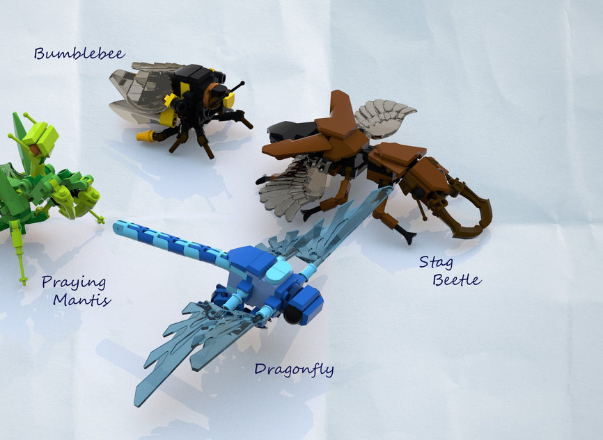 LEGO IDEAS Backyard Insects The Set