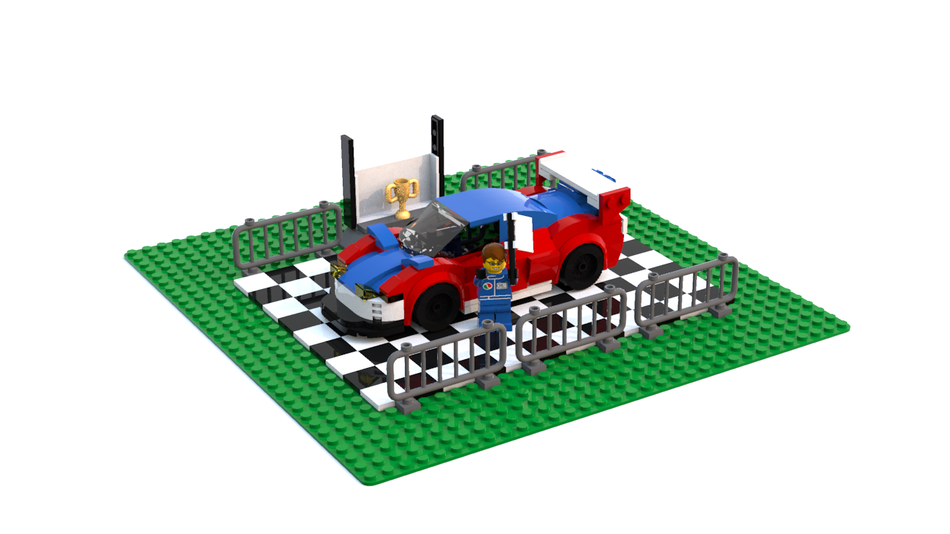 LEGO IDEAS Lego Speed Champions Custom Build 1