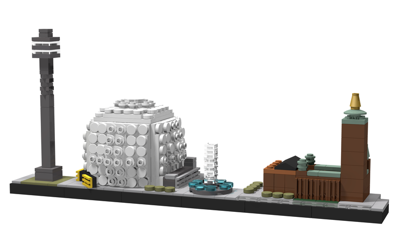 lego cityscape