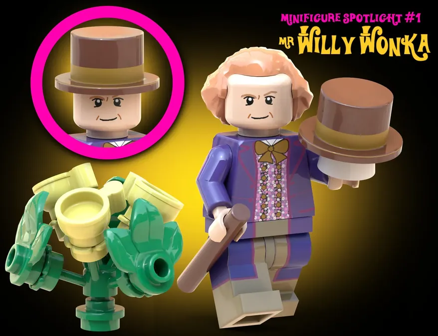 LEGO IDEAS Willy Wonka the Chocolate Factory