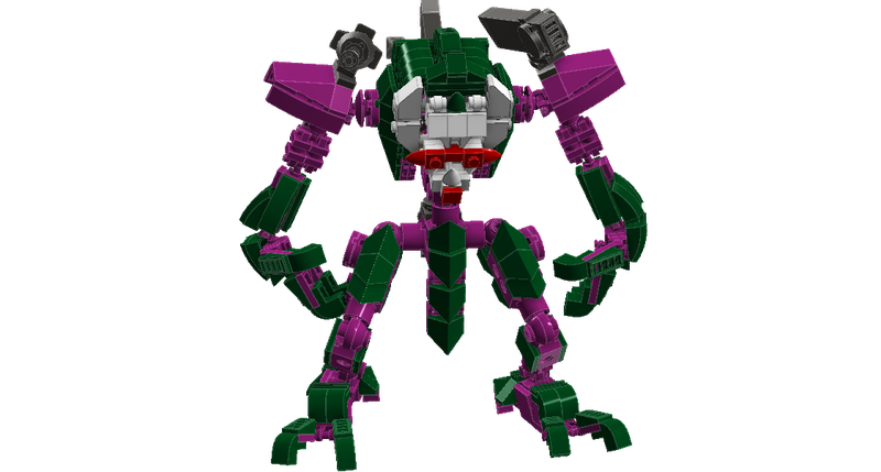 lego joker robot