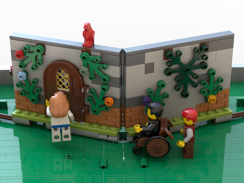 LEGO IDEAS Create a Bricktastic Pop Up Story The Secret Garden