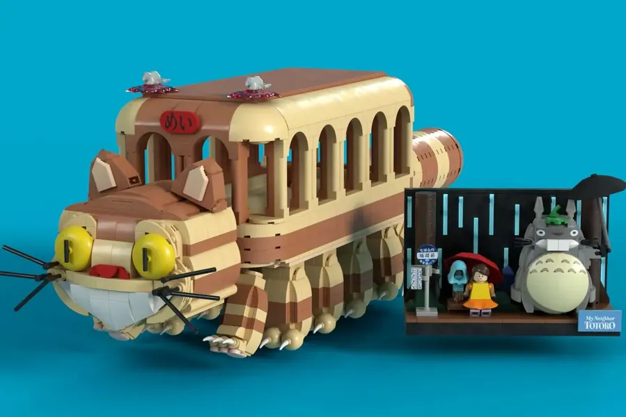 My Lego Totoro - Catbus Image