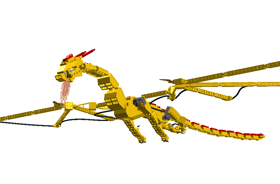 Lego ideas online dragon