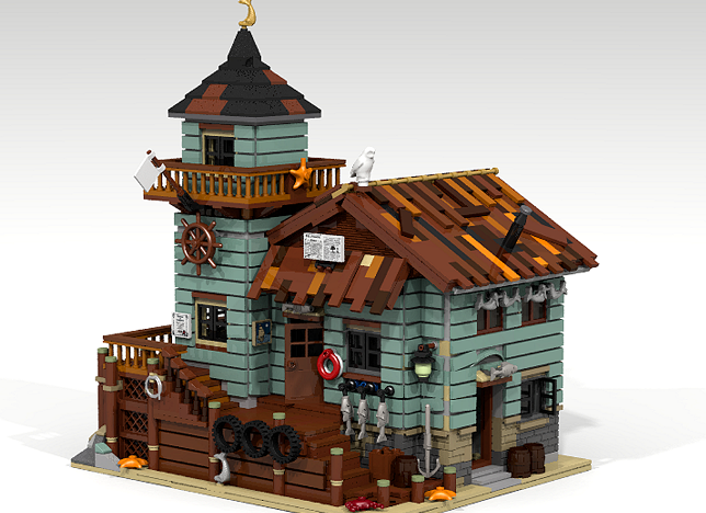 Lego ideas hot sale fishing store