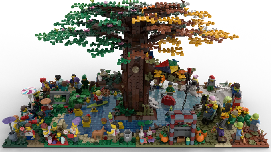 Tree of 2024 life lego