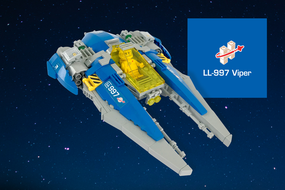 1980s lego spaceship