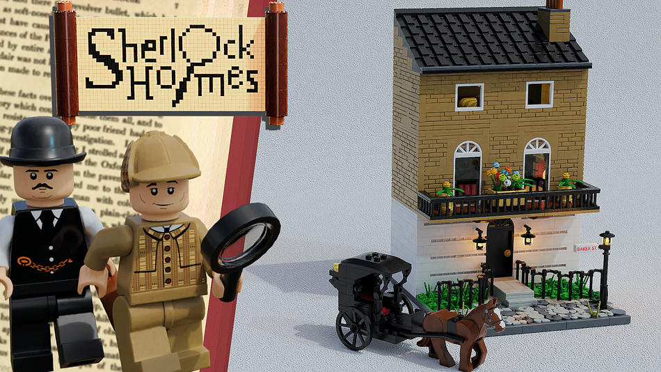 LEGO IDEAS Sherlock Holmes The Genius Detective