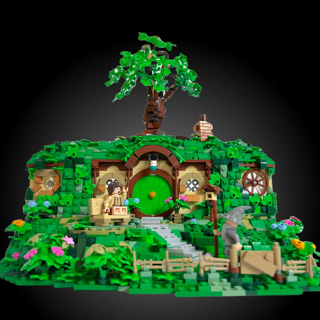 Lego best sale hobbit home