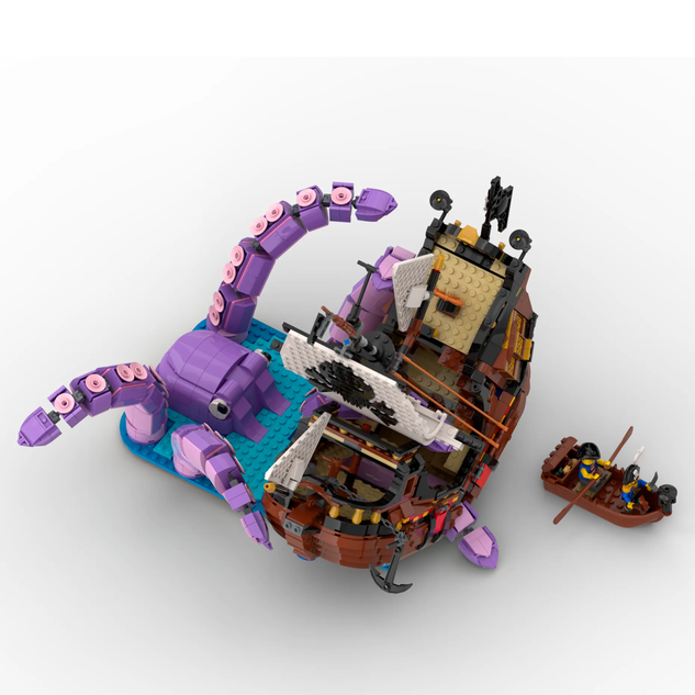 Lego kraken toys new arrivals