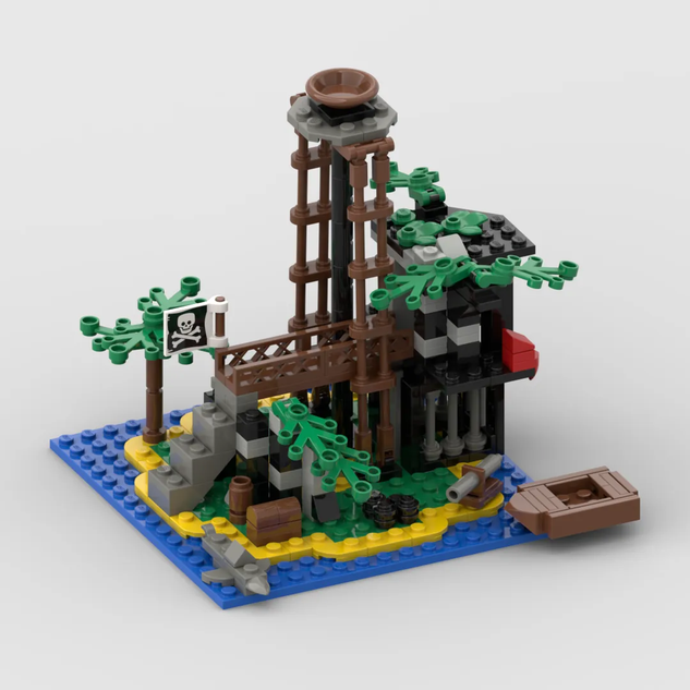 Forbidden island hot sale lego