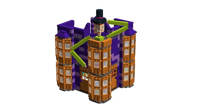 lego harry potter weasley shop