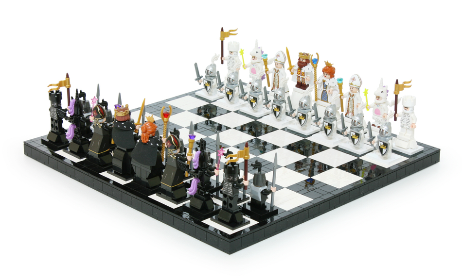 Lego best sale chess board