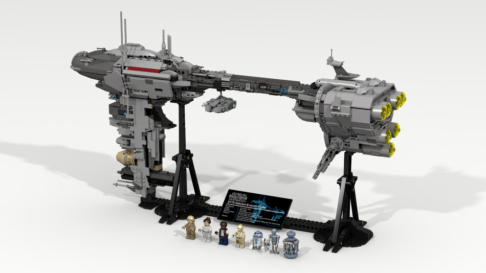 Star wars nebulon b frigate lego sale