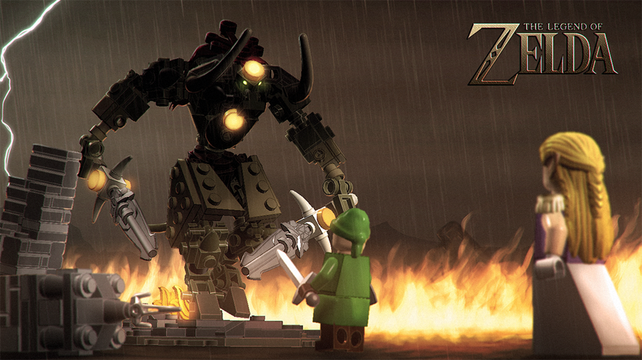 LEGO IDEAS - - The Legend of Zelda - Final Battle 