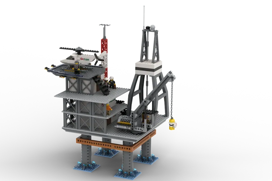 Octan Oil Rig LEGO IDEAS