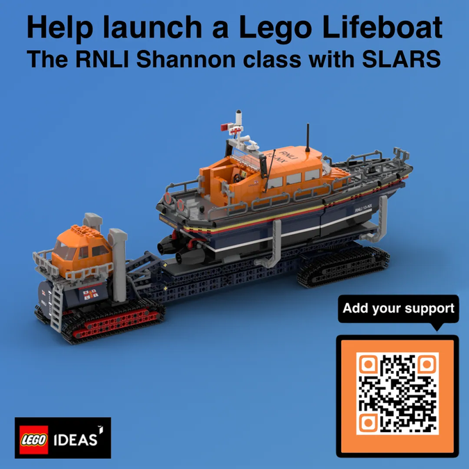 LEGO IDEAS RNLI Shannon Class Lifeboat