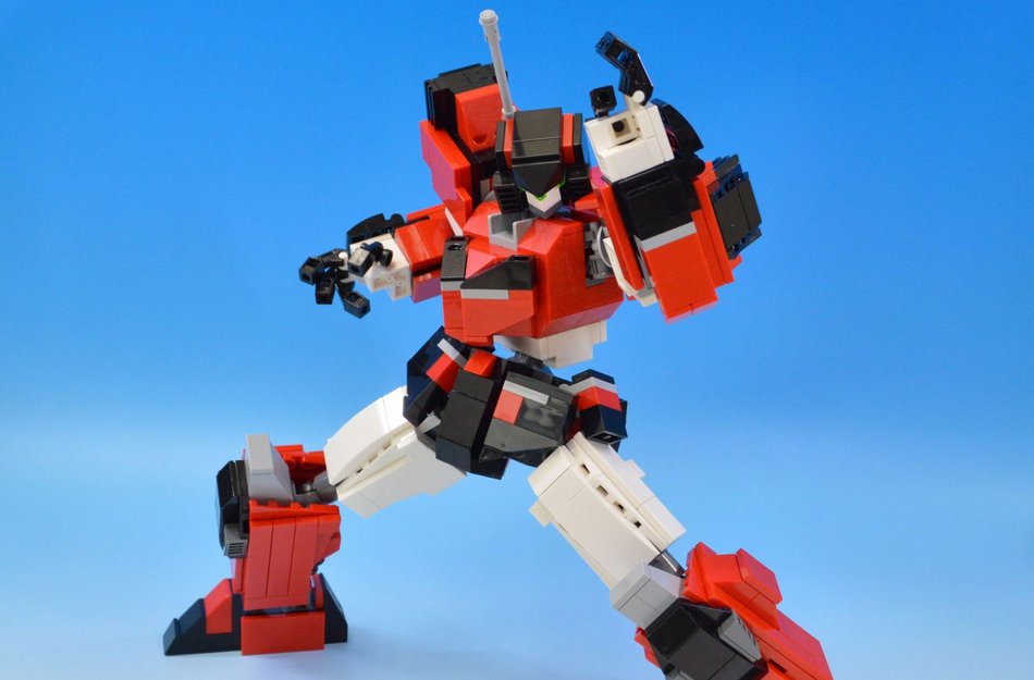 Lego red robot new arrivals